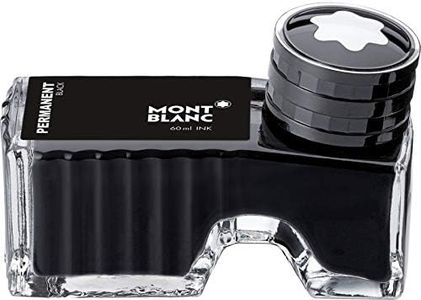 MONT BLANC 107755 Permanent Ink Bottle,Black ,60ml