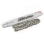 Farmertec 12 inch 3/8 LP .050 45DL Saw chain and Guide Bar Combo Compatible with JonCutter Prowler Puppy G2500 Chainsaw