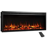 LegendFlame 50" W Austin in Wall Recessed & Wall Mounted Electric Fireplace (EF287A)