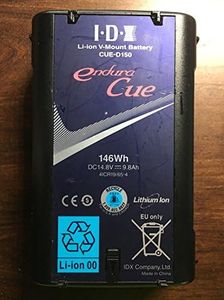 IDX Endura Cue 146Wh Lithium Ion V-Mount Battery with D-Tap