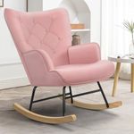 ALFORDSON Velvet Armchair Nursing C