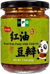 NPG Premium Sichuan Pixian Broad Bean Chili Paste with Red Chili Oil 7 Oz, Salty Fermented Hongyou Doubanjiang, Authentic Ingredient for Hotpots, Mapo Tofu, and Flavorful Sichuan Cuisine