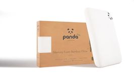 Panda Toddler Memory Foam Bamboo Pillow - 53 x 38 x 6cm (2 Years)