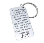 Silver Pebbles Customised Keychains for Gift Couple Customised Keychains Steel Engraving Personalised Gift Memorable Keychains (Style 1)