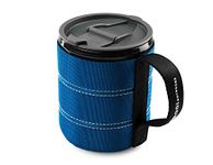 GSI 75252 Outdoors Insulated Infinity Backpacker Mug for Camping, Sturdy and Lightweight, Blue, 17 fl oz