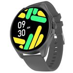 Boltt Fire Apollo 2 Smartwatch 36.3mm (1.43 inch) AMOLED Display, Bluetooth Calling, 100+ Sports Modes, Voice Assistant, Health Suite, IP67 Water Resistant, Smart Notifications. (Dark Grey)