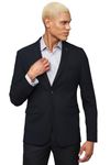 Allen Solly Men's Slim Blazer (ASBZMSLFN70495_Navy