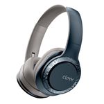 Cleer Audio Enduro 100 Bluetooth Wireless Over the Ear Headphone - Up to 100 Hours Battery Life, Built-in Mic, Hi-Res Sound, Comfortable Fit and Fordable Design, for iPhone & Android (Navy)
