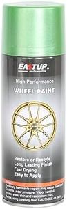 EASTUP Premium Metallic Acrylic Enamel Wheel Paint Flash Dark Jade Green- Brilliant Finish, High Durability, Fade-resistant, Quick Drying Rim Coating Spray Paint.