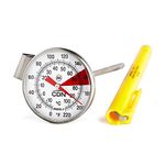 CDN Proaccurate Insta-Read Beverage/Frothing Thermometer, Silver