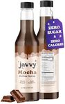 Javvy Coffee Syrup - Zero Sugar, Zero Calorie, Coffee Flavoring Syrup, Coffee Bar Accessories - Great for Flavoring All Types of Drinks – Mocha