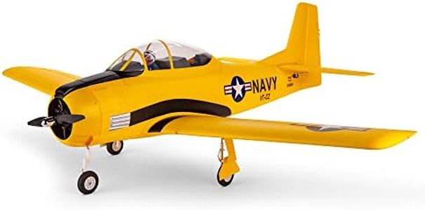 E-flite RC Airplane Carbon-Z T-28 Trojan 2.0m with Smart BNF Basic Transmitter Battery and Charger Not Included EFL013550