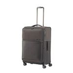 Samsonite 73H 78 cms Nylon Spinner Softsided Large Check-in Luggage | Trolley Bag For Men Women, Platin Grey