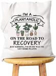 WCGXKO Plant Lover Gift I’m The Plantaholic Gardening Gift Gardener Planter Plant Mom Tote Bag (Plantaholic CA)