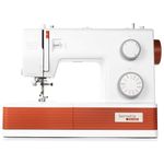 Bernette b05 CRAFTER Electric Sewing Machine | 1100 SPM | 97 Stitch Applications | Auto Needle Threader | Zig-Zag | 90W Motor | Metal Frame | 2 LED Lights | By BERNINA Switzerland | Multicolor