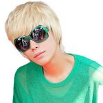 Rise World Wig Cool Mens Boys Short 25cm Straight Blonde Hair Wigs Party Heat Resistant Cosplay Wig by Rise World Wig