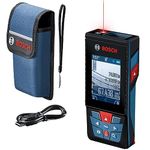 Bosch Professional Laser Measure GLM 150-27 C (Integrated Camera, Integrated 3,6 V Battery, Range: up to 150m, Robust, IP54, ± 1.5 mm*, Hand Strap, Pouch)