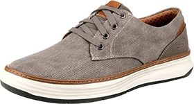 Skechers Men's MORENO- EDERSON Fashion Sneakers, Taupe, 9 Wide US