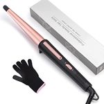 Hair Curling Wand, 13-25MM Tapered 