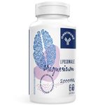 Liposomal Magnesium L-Threonate Softgels 2000mg high Strength - Magnesium Supplement with Vitamin D3 & K2-Non-GMO, Gluten-Free (60 Count (Pack of 1))