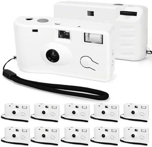 12 Pack Disposable Cameras Bulk Single Use Flash 35mm Film Cameras 17 Exposures ISO 200, for Wedding Birthday Travel Anniversary Party Supplies
