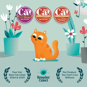 Breeder Celect Cat Litter 30L – Recycled Paper, Low Dust