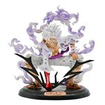 BUINAT Luffy Gear 5 Figure Anime Action Figure Figurine Collection Statue Toy Birthday Gift 7.9 Inch, Jd Luffy