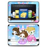 Kindle Fire HD 8.9 Skin Kit/Decal - Little Princesses (Will not fit HDX Models)