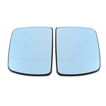 Replacement Glass for Car Mirrors， Rearview Mirror Glass， Car Anti Blind Left & Right Door Wing Glass Heated for X5 E53 1998-2006