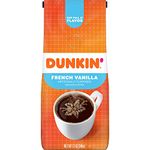 French Vanilla : Dunkin' Donuts Ground Coffee, French Vanilla, 12-Ounce Bag