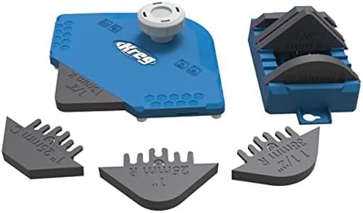 Kreg PRS1000 Corner Routing Guide Set - Corner Routing Guide - Use with Any Trim Router, Handheld Router, or Router Table - Router Woodworking Tool