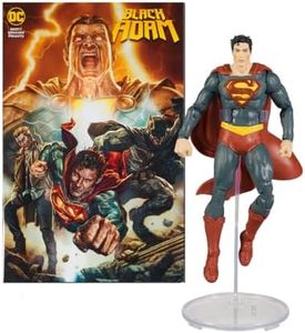 McFarlane Toys - DC Direct 7IN Figure with Comic - Black ADAM WV1 - Superman