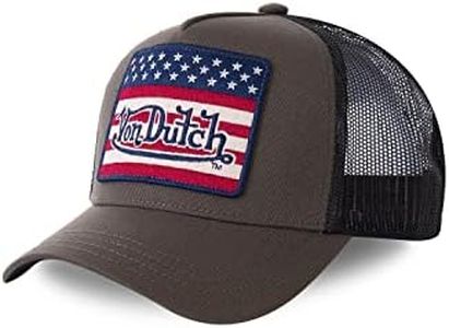 Casquette Homme & Femme Ajustable, Casquette Trucker, Multi-Sport, Confortable et Toutes Les Saisons, Gris, Taille TU