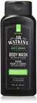 J.R. Watkins Wintergreen and Spruce Natural Daily Moisturizing Body Wash, Hydrating Shower Gel for Men and Women, Free of SLS, USA Made and Cruelty Free, 532 Milliliters