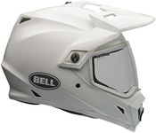 Bell MX-9 Adventure MIPS Off-Road Motorcycle Helmet (Solid Gloss White, XX-Large)
