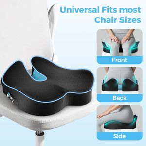 POOTACK Memory Foam Seat Cushion – Ergonomic Comfort Support