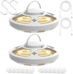 AMFUN 2 Pack Flea Traps for Home, F