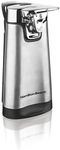 Hamilton Beach Tall Stainless Steel Can Opener with Multi-Tool, Brushed Stainless Steel, 76778F