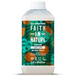 Faith In Nature Organic Coconut Conditioner, Hydrating for Dry Hair & Scalp, Vegan & Cruelty Free, No SLS, Silicones or Parabens, 2.5L Refill