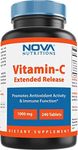 Nova Nutritions Vitamin C-1000 mg 240 Tablets (Time Released)