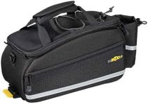 Topeak MTX 2.0 TrunkBag EX Water Resistant Cycle Trunk Bag, Compatible with All MTX QuickTrack 2.0 Racks, Black