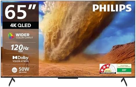 Philips 165 cm (65 inches) 8300 Series 4K Ultra HD Smart QLED Google TV 65PQT8300/94