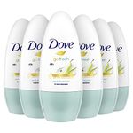 Dove Go Fresh Pear & Aloe Vera Anti-perspirant Deodorant Roll On Pack of 6 (50ml x6)