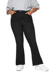 Yours Curve Bootcut Stretch Isla Jeans - Women's - Plus Size Curve Black