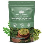 SAPTAMVEDA 100% Organic Moringa Leaf Powder - Healthy Superfood (150 GM)