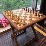 Wooden Handmade Magnetic Chess Tabl