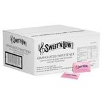 Sweet'N Low Granulated Sweetener - 1000 Sachet Portions, Low Calorie Sugar Substitute, Ideal for Hot & Cold Drinks - Suitable for Home, Office & Travel