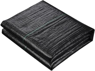 Garden Mile® Heavy-Duty 10M x 2M Weed Control Black Fabric Membrane - 100GSM Polypropylene Corrosion Membrane - Artificial Grass Underlay Landscape Barrier for Gardens, Patios, and Flower Beds
