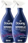 Downy Wrinkle Releaser Plus, Light Fresh Scent, 33.8 Fluid Ounce (Pack of 2)