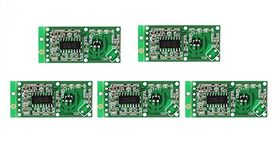 ICQUANZX 5PCS Microwave Radar sensor RCWL-0516 Switch Module Human Induction Board Detector